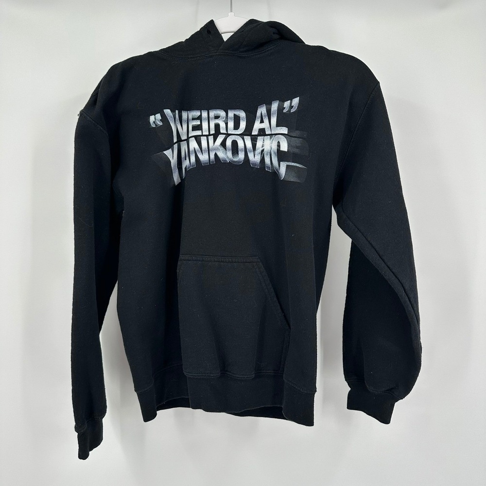 Weird Al Yankovic Tour Hoodie Mens Size S Streetwear Pop Culture Pullover